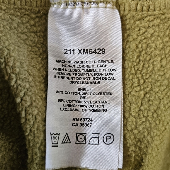 Columbia Vintage Long Sleeve Hoodie Sweatshirt Green Size XXL - Picture 9 of 9